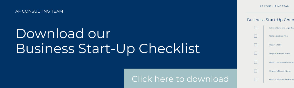 FREE Business Start-Up Checklist
